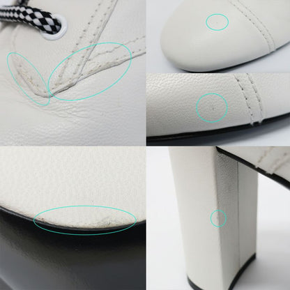 Prada Shorts Boots White Notation Size 36.5 23.5cm (9.25in) Equivalent
