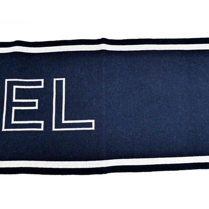 Chanel Reversible Muffler - Navy - Coco Mark 2025 Cruises Aaa710