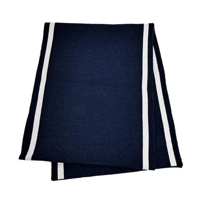 Chanel Reversible Muffler - Navy - Coco Mark 2025 Cruises Aaa710