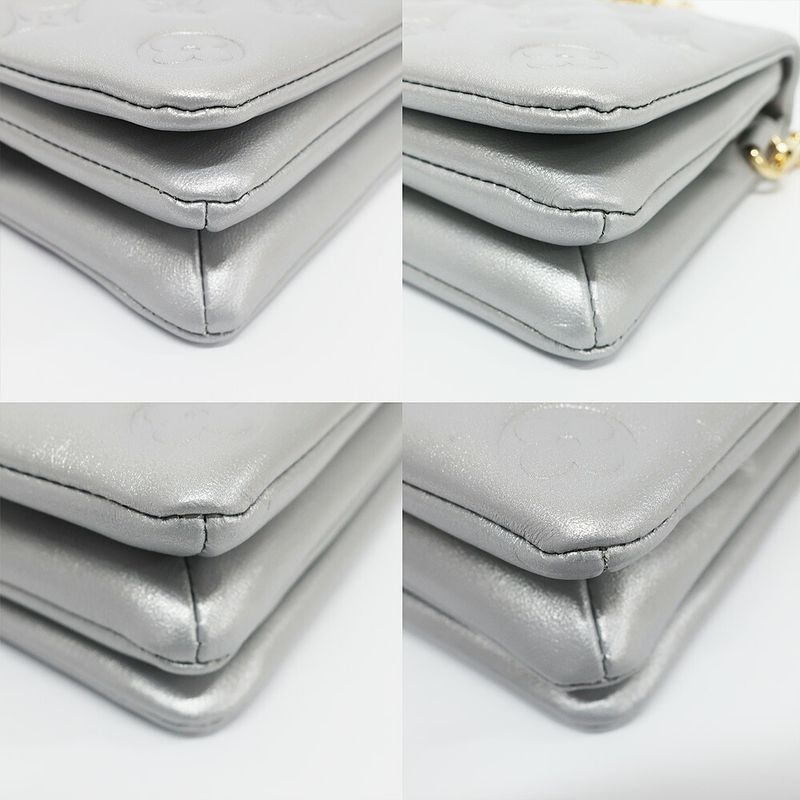 Louis Vuitton Pochette Cousin Shoulder Bag M82017 Monogram Silver
