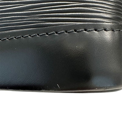 Louis Vuitton Bag Women's Brand Handbag Epi Alma Epi Leather Noir Black M52142
