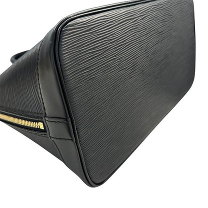 Louis Vuitton Bag Women's Brand Handbag Epi Alma Epi Leather Noir Black M52142