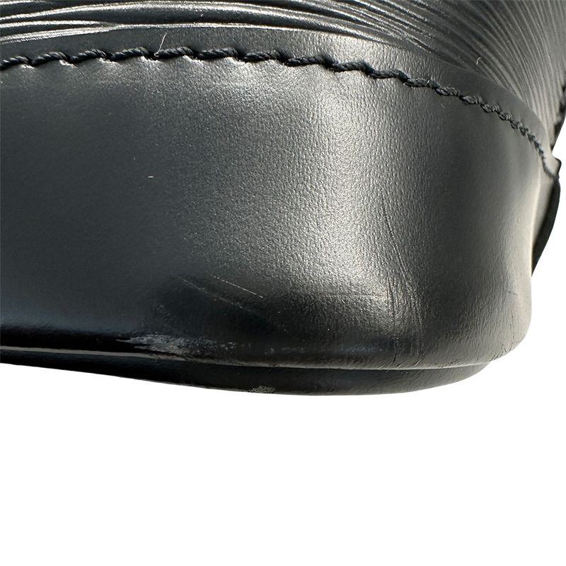 Louis Vuitton Bag Women's Brand Handbag Epi Alma Epi Leather Noir Black M52142