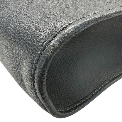 Hermes Bag Cabas GM Women's Brand Tote Bag Buffalo Graphite Large Capacity