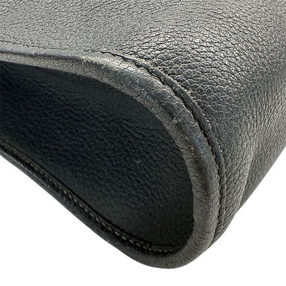 Hermes Bag Cabas GM Women's Brand Tote Bag Buffalo Graphite Large Capacity