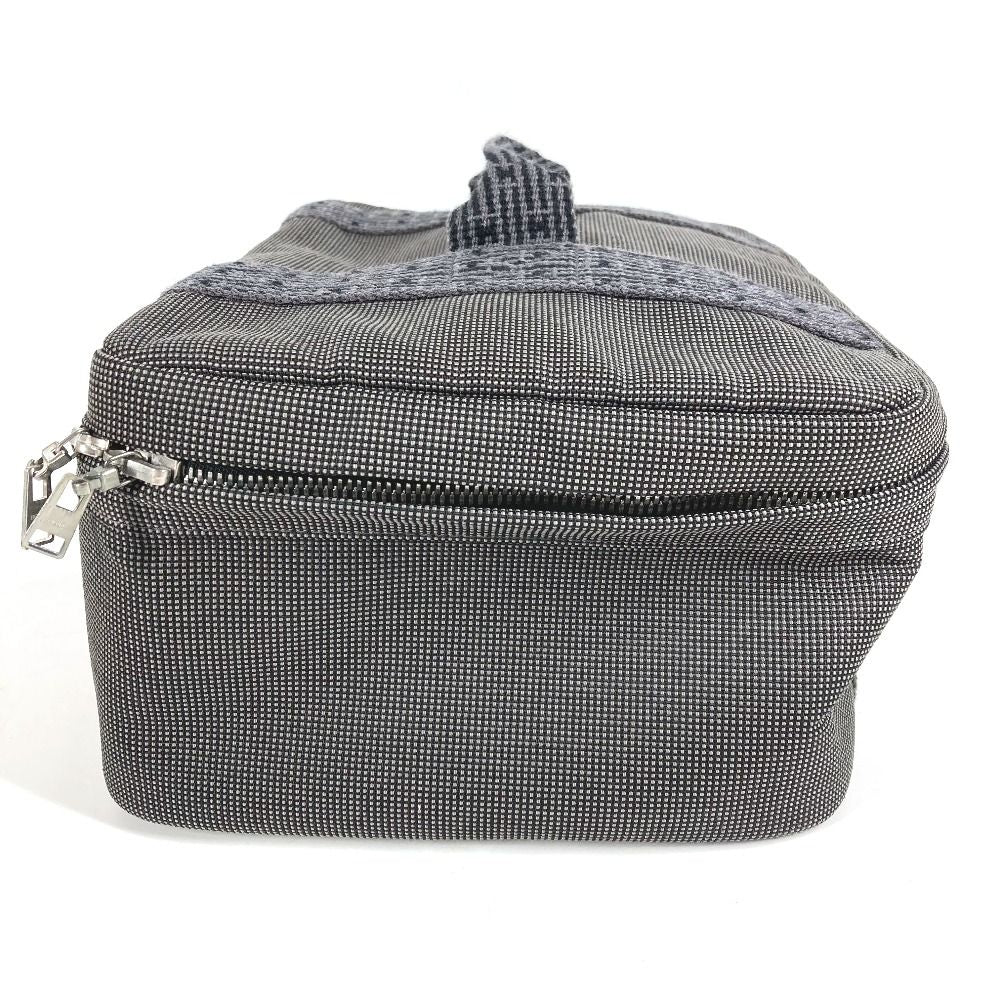 Hermes Pouch Her Line Vanity Bag Canvas Gray