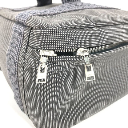 Hermes Pouch Her Line Vanity Bag Canvas Gray