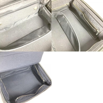 Hermes Pouch Her Line Vanity Bag Canvas Gray
