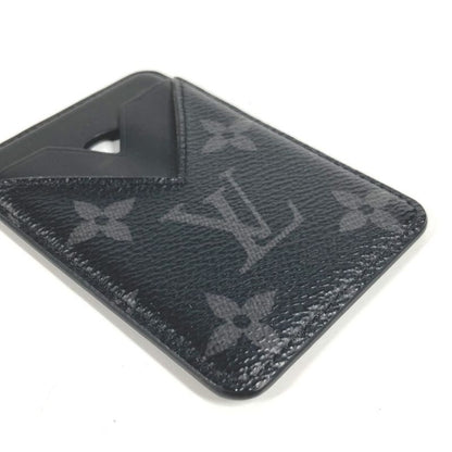 Louis Vuitton Card Case Porto Cult Magnet M12602 Monogram Eclipse Canvas Black