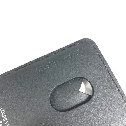 Louis Vuitton Card Case Porto Cult Magnet M12602 Monogram Eclipse Canvas Black