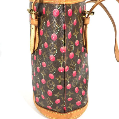 Louis Vuitton Shoulder Bag Bucket PM Bucket PM Monogram Canvas Brown