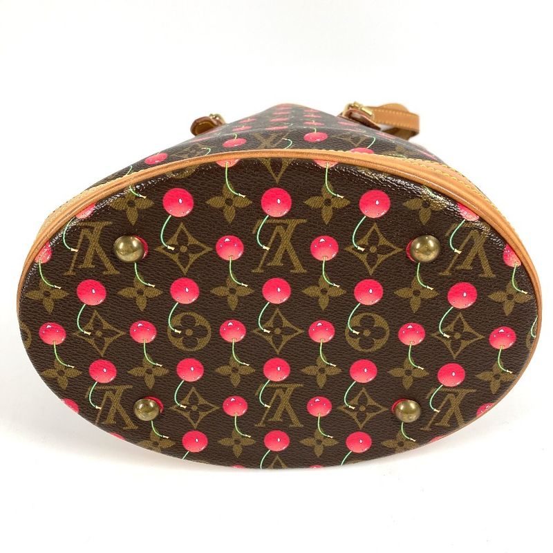 Louis Vuitton Shoulder Bag Bucket PM Bucket PM Monogram Canvas Brown