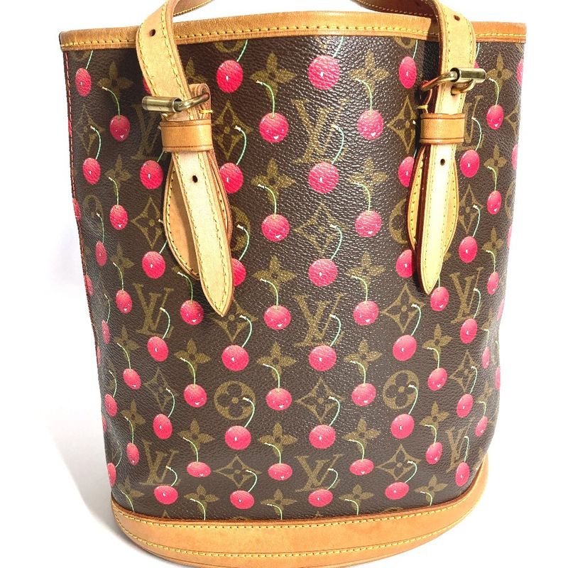 Louis Vuitton Shoulder Bag Bucket PM Bucket PM Monogram Canvas Brown