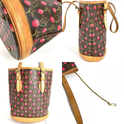 Louis Vuitton Shoulder Bag Bucket PM Bucket PM Monogram Canvas Brown
