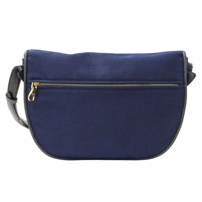 Loewe Bag Women's Brand Shoulder Bag Canvas Navy Logo Crossbody Stylish