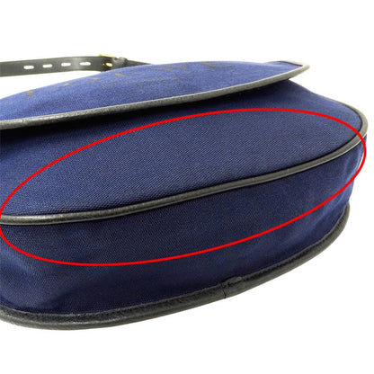 Loewe Bag Women's Brand Shoulder Bag Canvas Navy Logo Crossbody Stylish