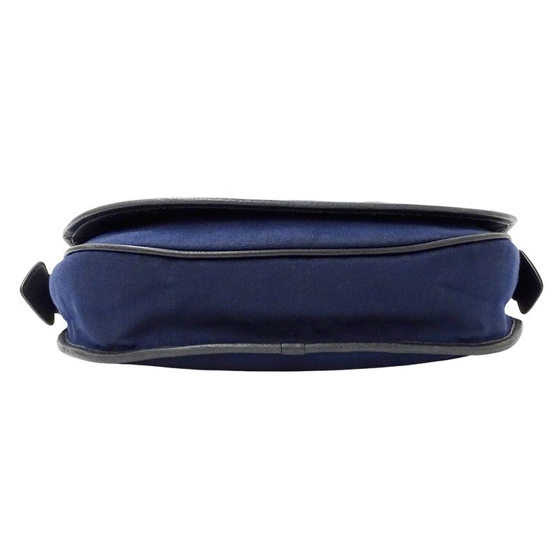 Loewe Bag Women's Brand Shoulder Bag Canvas Navy Logo Crossbody Stylish