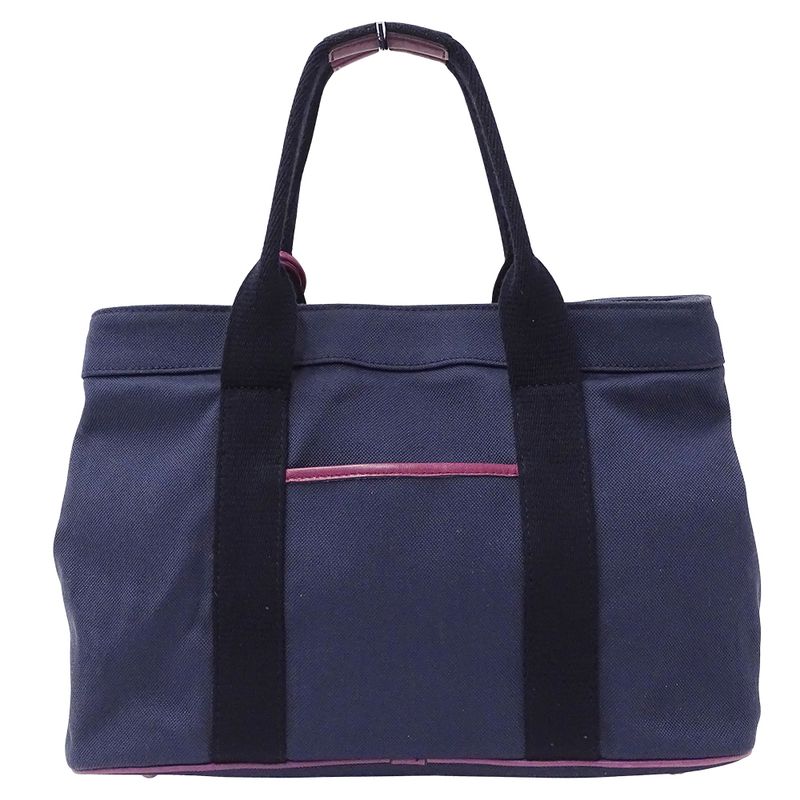 Loewe Bag Women's Brand Handbag Shoulder Bag 2way Canvas Navy Tassel Fringe