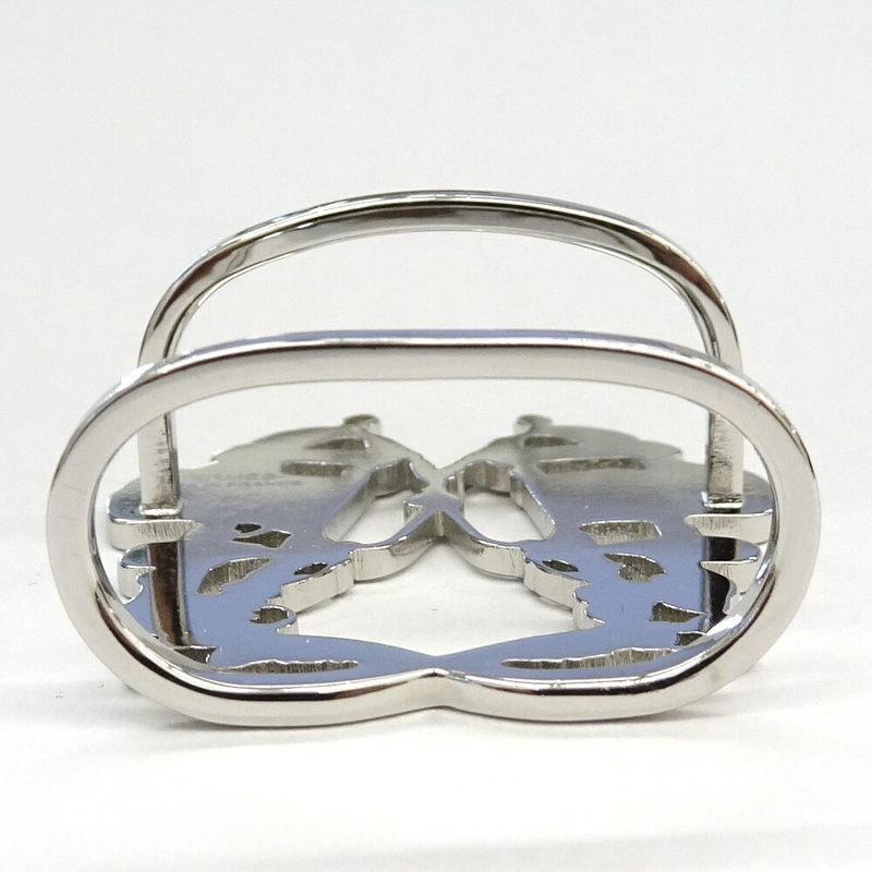 Hermes Scarf Ring Brides De Gala Metal Silver - SV Made In France