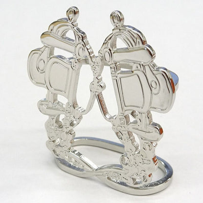 Hermes Scarf Ring Brides De Gala Metal Silver - SV Made In France
