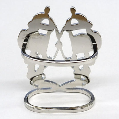 Hermes Scarf Ring Brides De Gala Metal Silver - SV Made In France