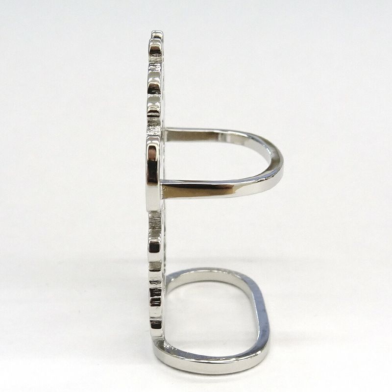 Hermes Scarf Ring Brides De Gala Metal Silver - SV Made In France