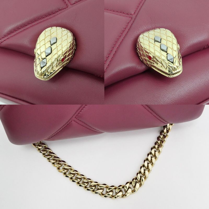 Bvlgari Serpenti Cabochon Crossbody Bag 292630 Bold-shoulder-hand 2WAY