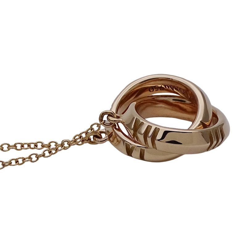 Tiffany & Co Tiffany & Co Necklace Women's Brand 750pg Atlas X Closed Interlocki