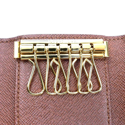 Louis Vuitton Multicles 6 key Case Monogram Brown IC Unisex