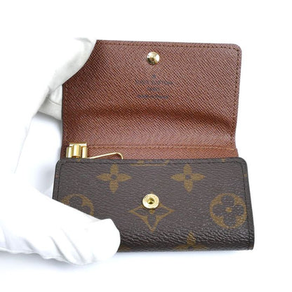 Louis Vuitton Multicles 6 key Case Monogram Brown IC Unisex