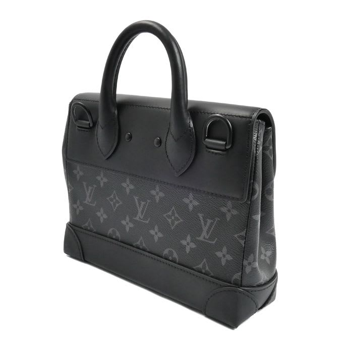 Louis Vuitton Steamer PM 2-Way Shoulder Bag Monogram Eclipse Black IC