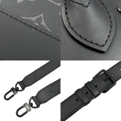 Louis Vuitton Steamer PM 2-Way Shoulder Bag Monogram Eclipse Black IC