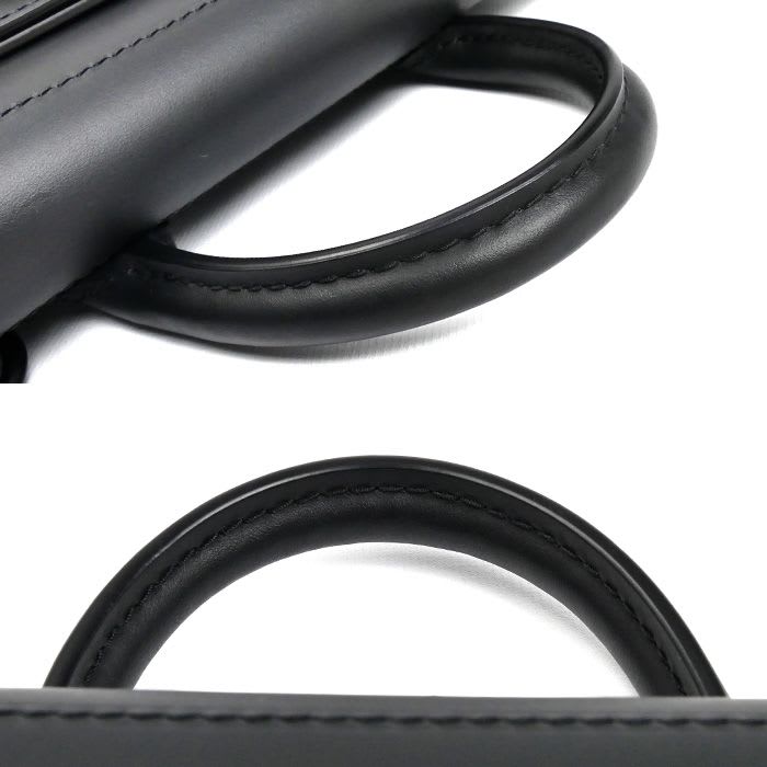 Louis Vuitton Steamer PM 2-Way Shoulder Bag Monogram Eclipse Black IC