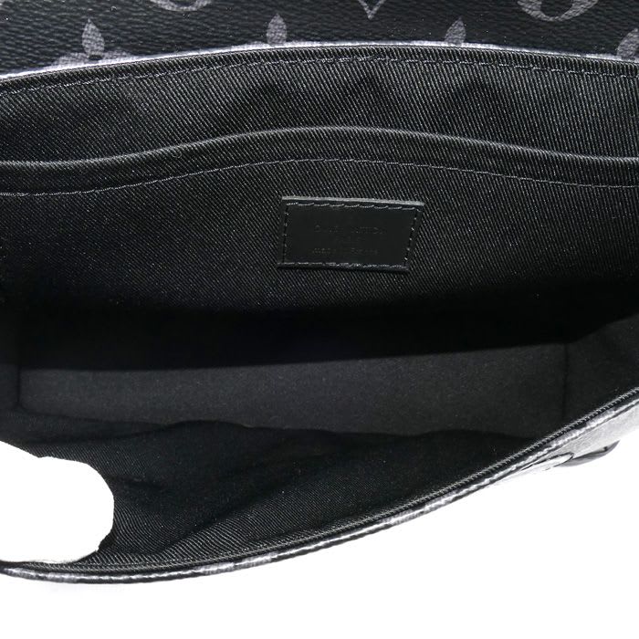 Louis Vuitton Steamer PM 2-Way Shoulder Bag Monogram Eclipse Black IC