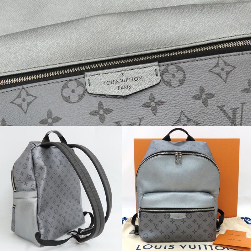 Louis Vuitton Discovery Backpack PM M30835 Taigarama Monogram Taiga