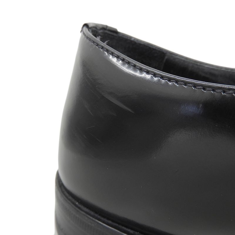 Prada Patent Leather Straight Tip Shoes Men's Black 7 2ec031 7