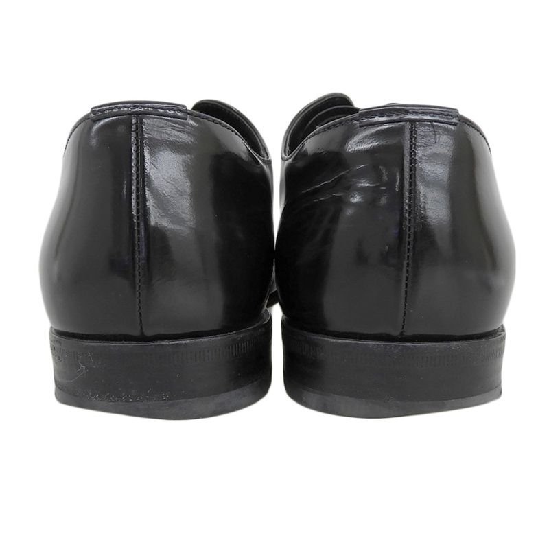 Prada Patent Leather Straight Tip Shoes Men's Black 7 2ec031 7