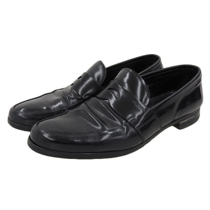 Prada Coin Loafer Shoes Men's Patent Black 7 2de010 7