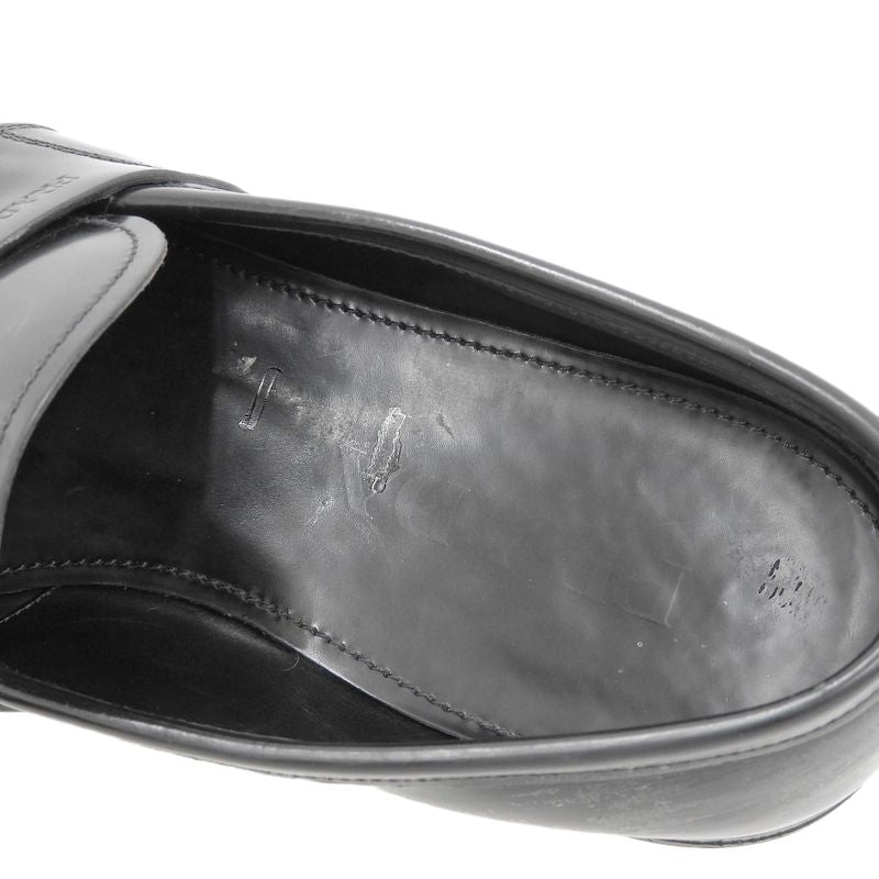 Prada Coin Loafer Shoes Men's Patent Black 7 2de010 7