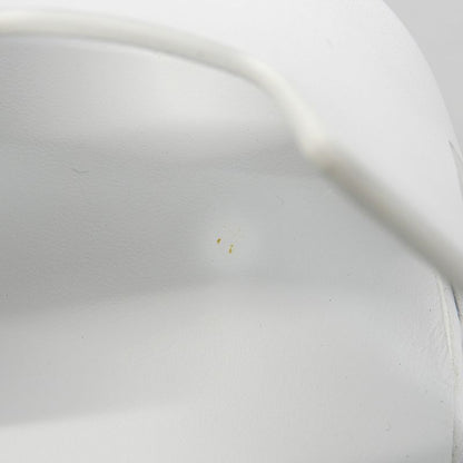 Hermes Similar Elda Leather Strap Espadrille Sandals Shoes Women's White 35