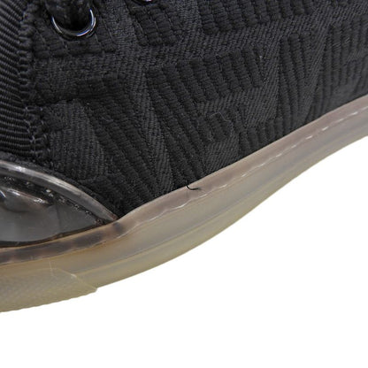 Similar To Fendi Zucca Pattern Clear Sole Low Cut Sneakers Shoes Ladies Black
