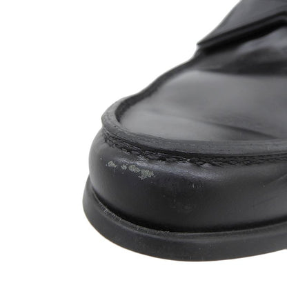 Prada Coin Loafer Shoes Men's Leather Black 7 2dg094 7