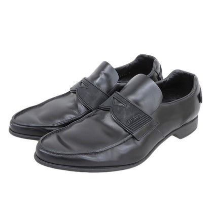 Prada Coin Loafer Shoes Men's Leather Black 7 2dg094 7