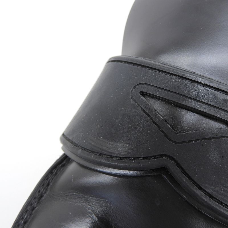 Prada Coin Loafer Shoes Men's Leather Black 7 2dg094 7