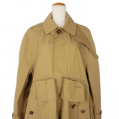 Balenciaga 16aw Deformed Trench Coat Oversize 34 Beige 446019