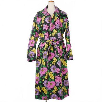 Balenciaga 19aw Floral Print Gown Coat Floral Pattern 36 Multicolor
