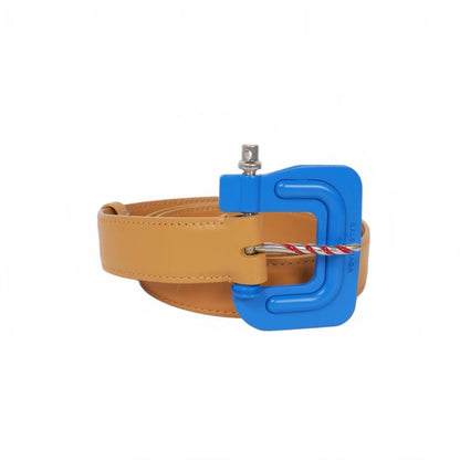 Balenciaga Driver Leather Belt 80 Brown