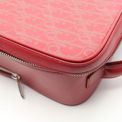 Dior Waist Bag Body Bag World Tour Red Leather Oblique World Tour Ring Bag