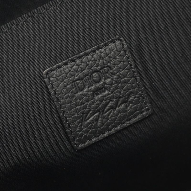 Dior Shoulder Bag Christian Dior X Kenny Scharf Saddle Multi Canvas Leather