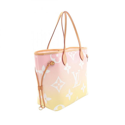 Louis Vuitton Tote Bag Neverfull MM By The Pool M45680 Rose Cles PVC Coated